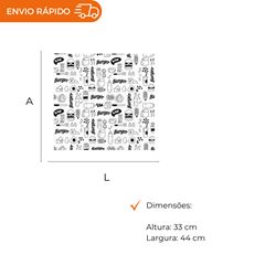 PAPEL ANTI GORDURA PARA HAMBÚRGUER 33X44CM