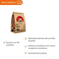 SACO DE PAPEL KRAFT S.O.S ORIENTAL FOOD 15KG