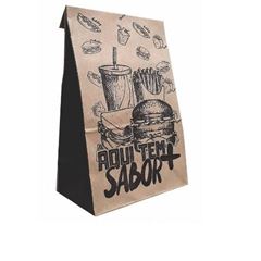 SACO PAPEL 05KG KRAFT S.O.S IMPRESSO