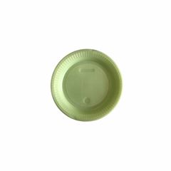 PRATO DESCARTÁVEL FUNDO 15CM BIODEGRADÁVEL VERDE - PVBFVD-15