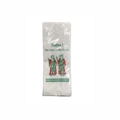 SACO DE PAPEL MONOLÚCIDO COSME E DAMIÃO 10X19,5CM