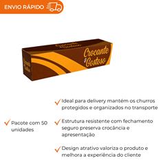 EMBALAGEM PARA CHURROS VIAGEM