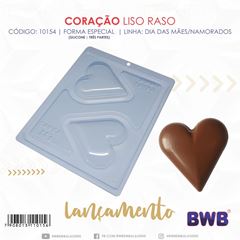 FORMA ESPECIAL TRADICIONAL CORAÇÃO LISO RASO