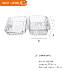 EMBALAGEM PET LEVA DOCE BAIXO - P 08
