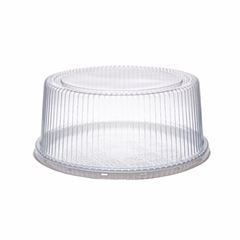 EMBALAGEM PET TORTA PEQUENA BRANCA - P 50 MÉDIA