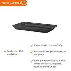 BANDEJA B2 RASA PRETA - TRL-02