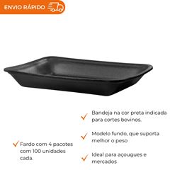 BANDEJA B3 FUNDA PRETA - TFL-03