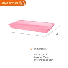 BANDEJA B8 RASA ROSA - CR-008