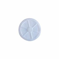 TAMPA PLÁSTICA 120ML TRANSPARENTE PS - TPT-120