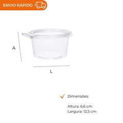 POTE 500ML COM LACRE PET - F771