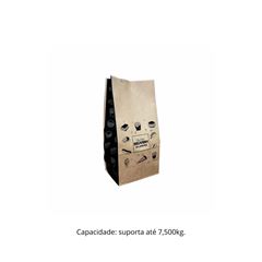 SACO DE PAPEL KRAFT S.O.S. LANCHE 7,5KG