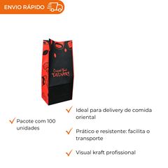 SACO DE PAPEL KRAFT S.O.S. SUSHI 3KG