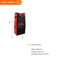 SACO DE PAPEL KRAFT S.O.S. SUSHI 7,5KG