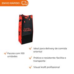 SACO DE PAPEL KRAFT S.O.S. SUSHI 10KG