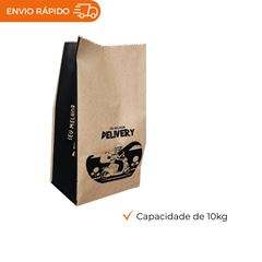 SACO DE PAPEL KRAFT S.O.S. DELIVERY 10KG