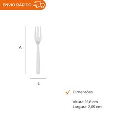 GARFO REFEIÇÃO BRANCO FORTE - GSB-506