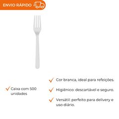 GARFO REFEIÇÃO BRANCO FORTE - GSB-506