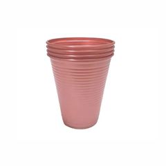 COPO DESCARTÁVEL PS 200ML ROSÉ GOLD