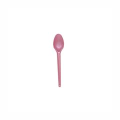 COLHER PARA SOBREMESA PEROLADA ROSA