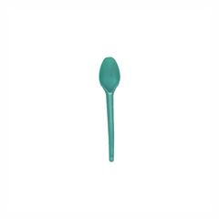 COLHER PARA SOBREMESA PEROLADA VERDE