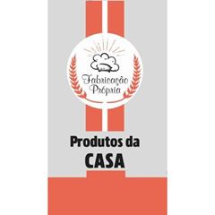 SACO PLÁSTICO DE POLIPROPILENO IMPRESSO PRODUTO DA CASA 15X33