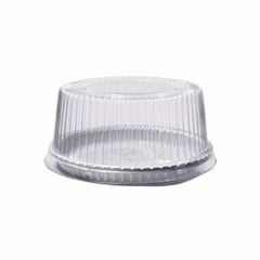 EMBALAGEM PET TORTA MINI BRANCA - P 35 ALTA