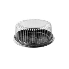 EMBALAGEM PET TORTA MINI PRETA - P 35 ALTA