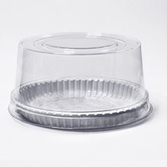 EMBALAGEM PET TORTA MINI BRANCA - P 35 ALTA PREMIUM