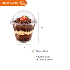 POTE 60ML PET COM TAMPA BOLHA - G 697