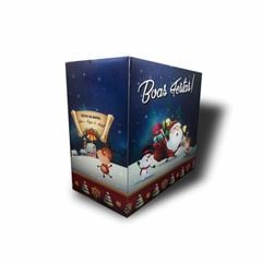 CESTA DE NATAL DUPLEX AZUL - G
