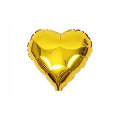 BALÃO CORAÇÃO 45CM DOURADO