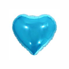 BALÃO CORAÇÃO 50CM AZUL