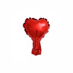 BALÃO CORAÇÃO 18   VERMELHO