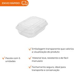 EMBALAGEM PET ROCAMBOLE BAIXO - PL 18 SF