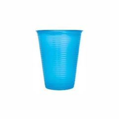 COPO DESCARTÁVEL NEON PS 200ML AZUL