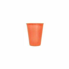 COPO DESCARTÁVEL NEON PS 200ML LARANJA