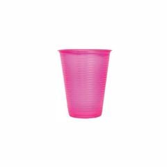 COPO DESCARTÁVEL NEON PS 200ML ROSA