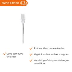 GARFO REFEIÇÃO CRISTAL LEVE - GCS 501