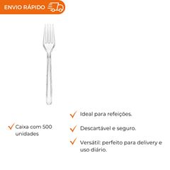 GARFO REFEIÇÃO CRISTAL FORTE - TBFGRC-50F