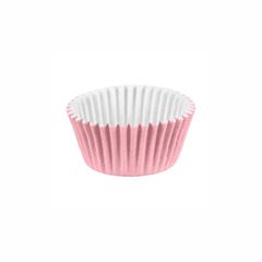 FORMINHA DE PAPEL PARA CUPCAKE IMPERMEÁVEL ROSA BEBÊ