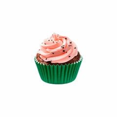 FORMINHA DE PAPEL PARA MINI CUPCAKE IMPERMEÁVEL VERDE ESCURA