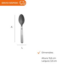 COLHER REFEIÇÃO PRATA FORTE - CSP 607