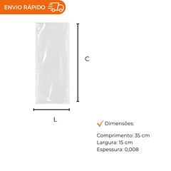 SACO A VÁCUO - 15X35CM