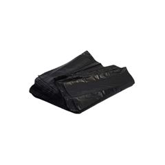 SACO PARA LIXO SOFT 50L - 63X80CM -  PRETO