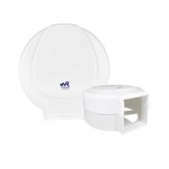 DISPENSER PARA PAPEL HIGIÊNICO ROLÃO BRANCO ECOLÓGICO 500M