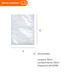 SACO A VÁCUO - 18X25CM