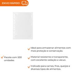 SACO A VACUO - 35X45X0,015