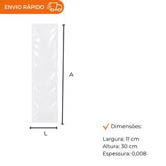 SACO A VÁCUO - 11X30CM