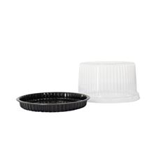 EMBALAGEM PET TORTA MINI PRETA - D 32 ALTA