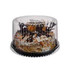 EMBALAGEM PET TORTA MINI PRETA - D 32 ALTA